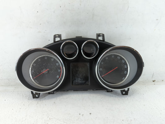 2014 Buick Encore Instrument Cluster Speedometer Gauges P/N:95375161 Fits OEM Used Auto Parts - Oemusedautoparts1.com