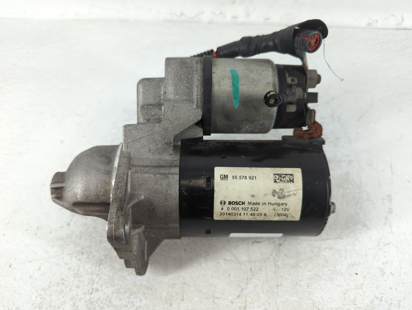 2014-2021 Buick Encore Car Starter Motor Solenoid OEM P/N:20140314 11 55 578 921 Fits Fits 2014 2015 2016 2017 2018 2019 202