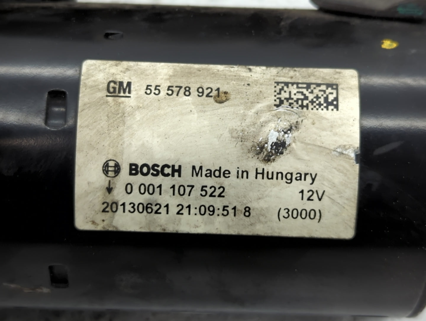 2014-2021 Buick Encore Car Starter Motor Solenoid OEM P/N:0 001 107 522 55 578 921 Fits OEM Used Auto Parts - Oemusedautopar
