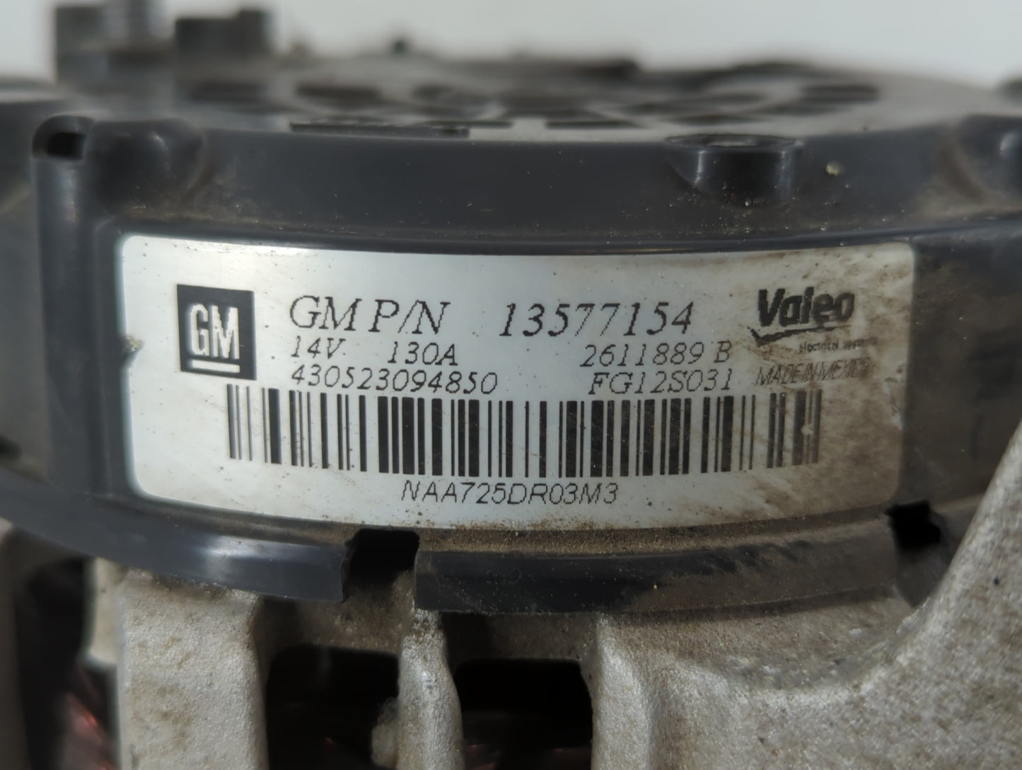 2013-2021 Buick Encore Alternator Replacement Generator Charging Assembly Engine OEM P/N:2611889 13577154 Fits OEM Used Auto