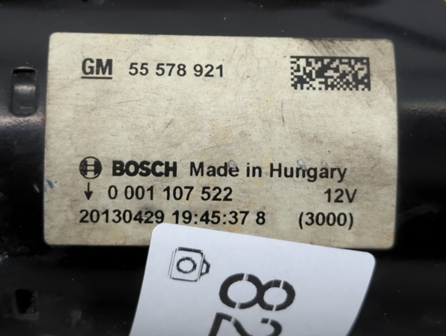 2014-2021 Buick Encore Car Starter Motor Solenoid OEM P/N:55 578 921 Fits Fits 2014 2015 2016 2017 2018 2019 2020 2021 OEM U