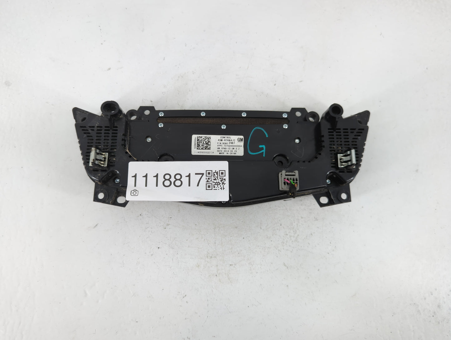 2014-2016 Buick Lacrosse Climate Control Module Temperature AC/Heater Replacement P/N:90802487 Fits Fits 2014 2015 2016 OEM 