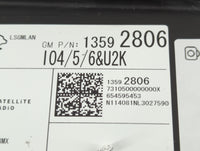 2014 Buick Lacrosse Radio AM FM Cd Player Receiver Replacement P/N:13592806 Fits OEM Used Auto Parts - Oemusedautoparts1.com