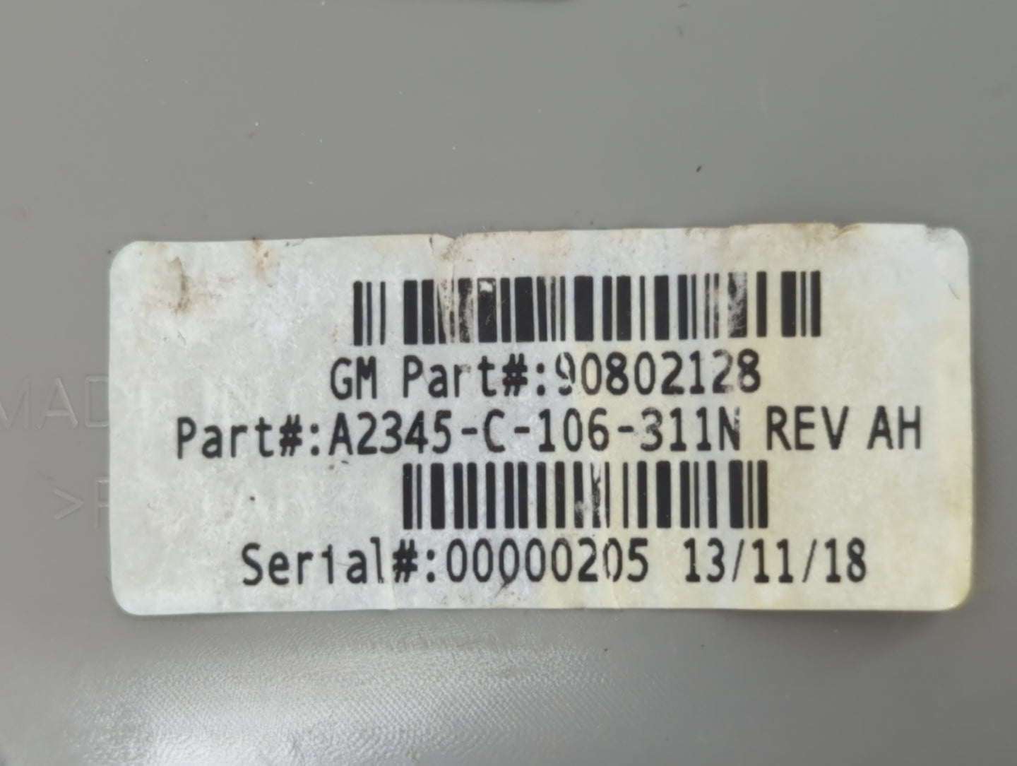 2014 Buick Lacrosse Overhead Roof Console - Oemusedautoparts1.com