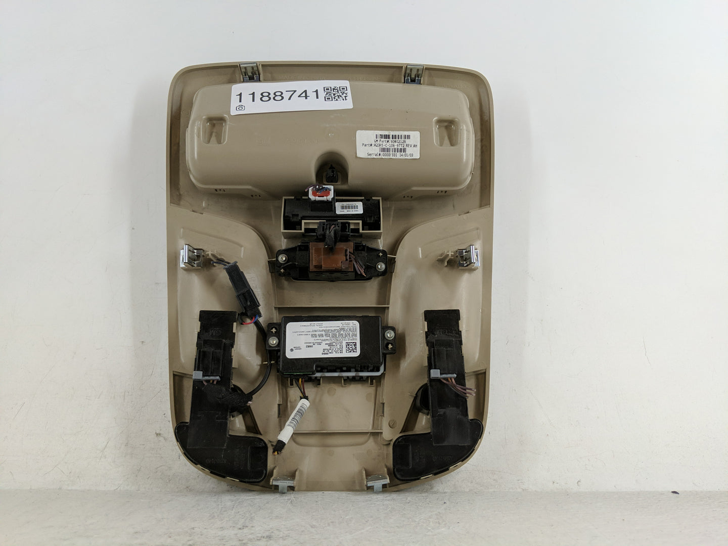 2014 Buick Lacrosse Overhead Roof Console - Oemusedautoparts1.com