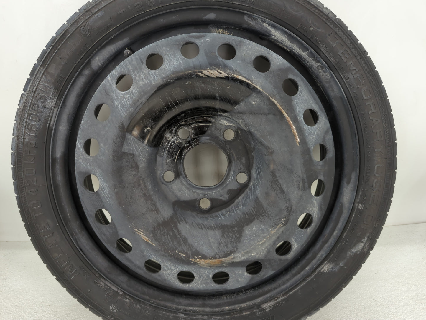 2014 Buick Lacrosse Spare Donut Tire Wheel Rim Oem - Oemusedautoparts1.com
