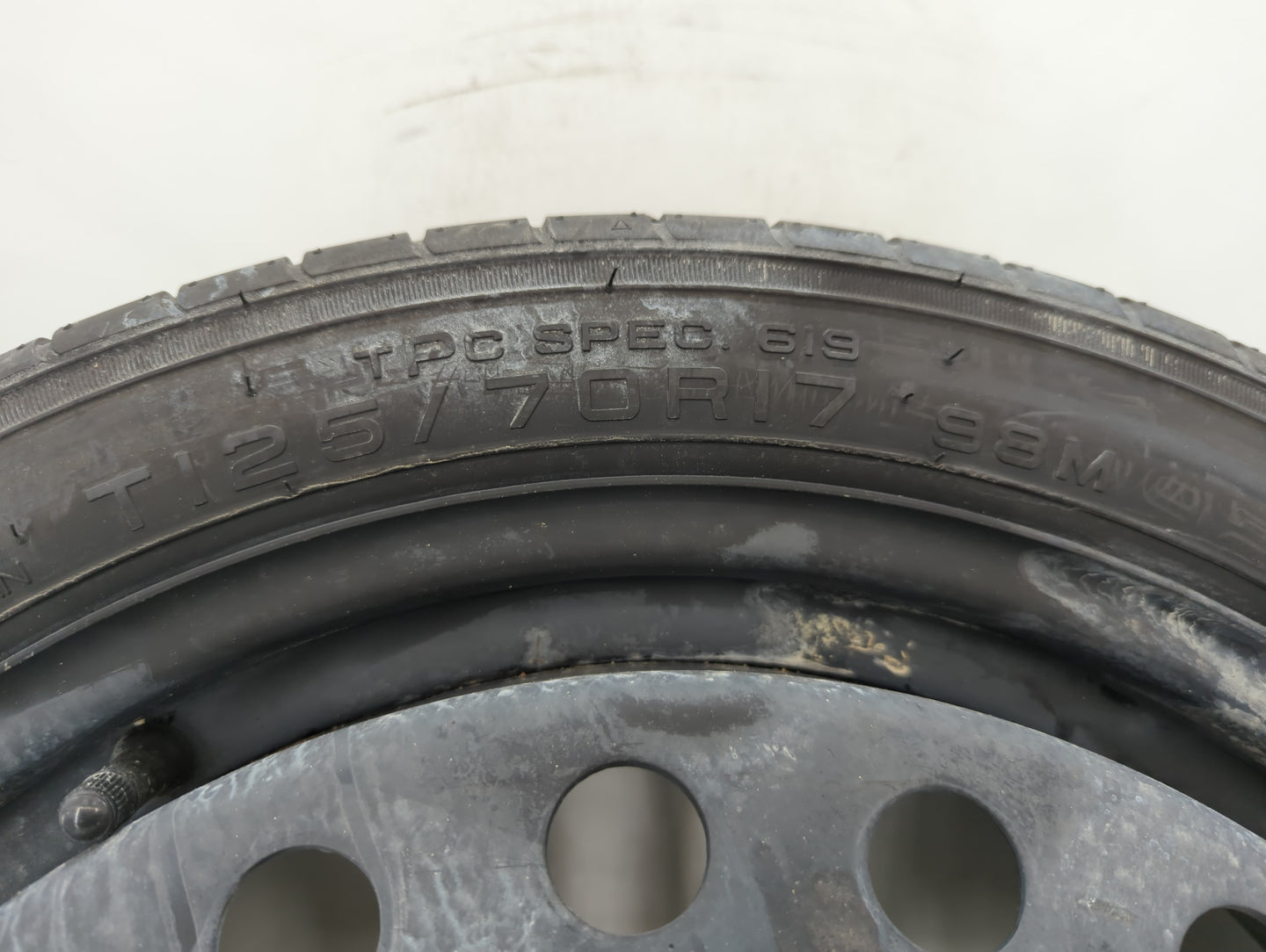 2014 Buick Lacrosse Spare Donut Tire Wheel Rim Oem - Oemusedautoparts1.com