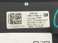 2014 Buick Lacrosse Climate Control Module Temperature AC/Heater Replacement P/N:90802488 Fits OEM Used Auto Parts - Oemused