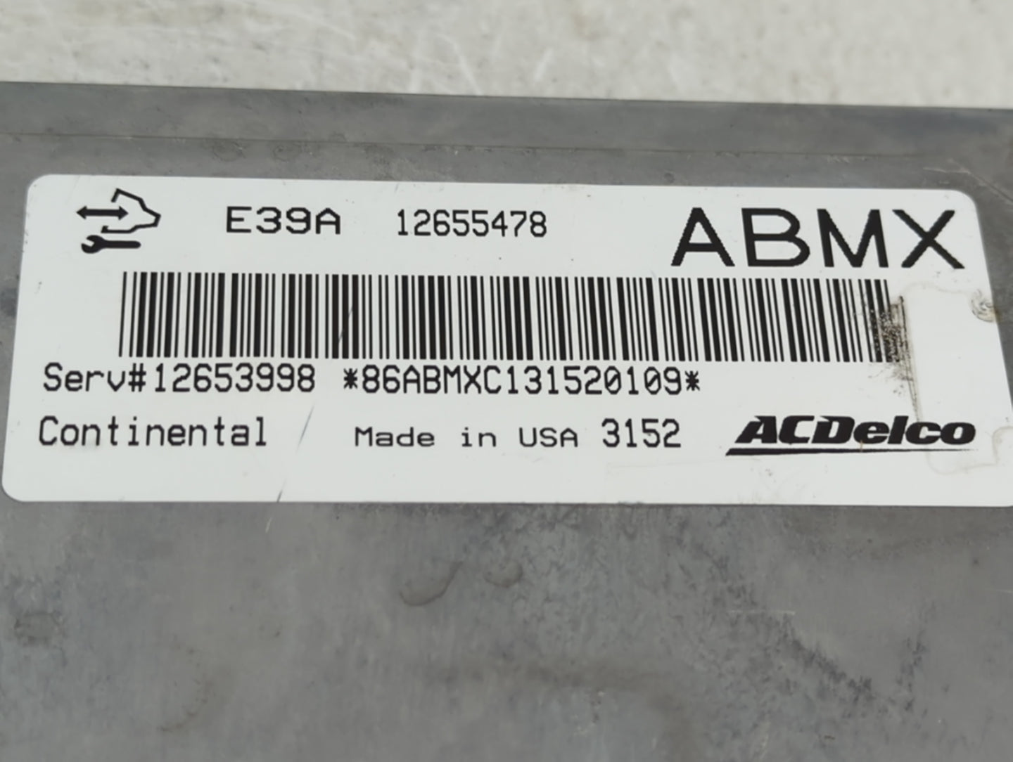 2013-2016 Buick Lacrosse PCM Engine Control Computer ECU ECM PCU OEM P/N:12655478 Fits Fits 2013 2014 2015 2016 OEM Used Aut