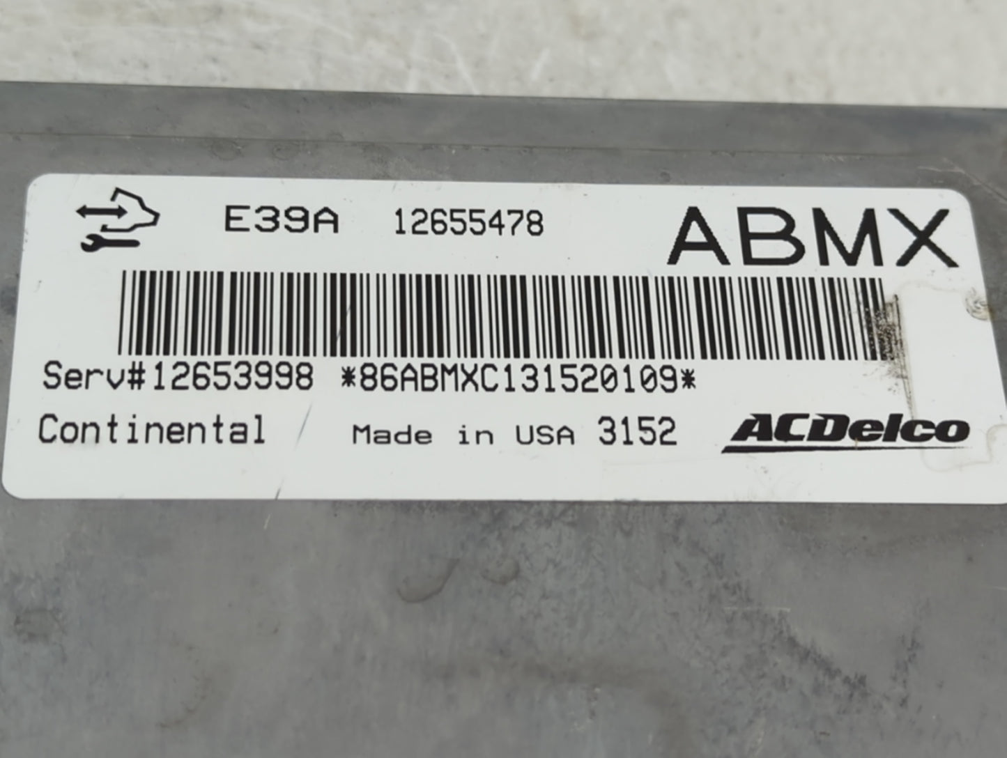 2013-2016 Buick Lacrosse PCM Engine Control Computer ECU ECM PCU OEM P/N:12655478 Fits Fits 2013 2014 2015 2016 OEM Used Aut