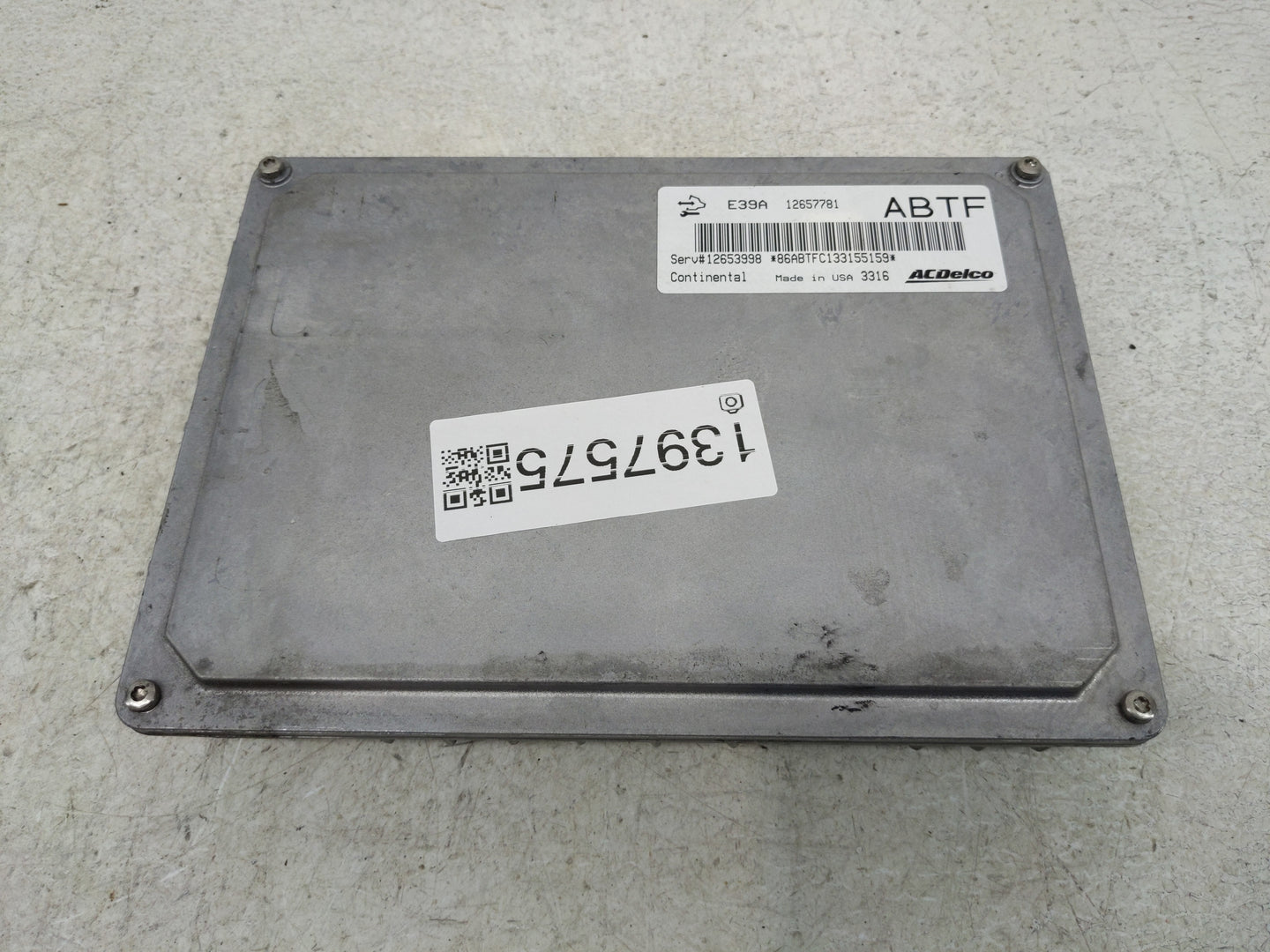 2013-2016 Buick Lacrosse PCM Engine Control Computer ECU ECM PCU OEM P/N:12657781 Fits Fits 2013 2014 2015 2016 OEM Used Aut