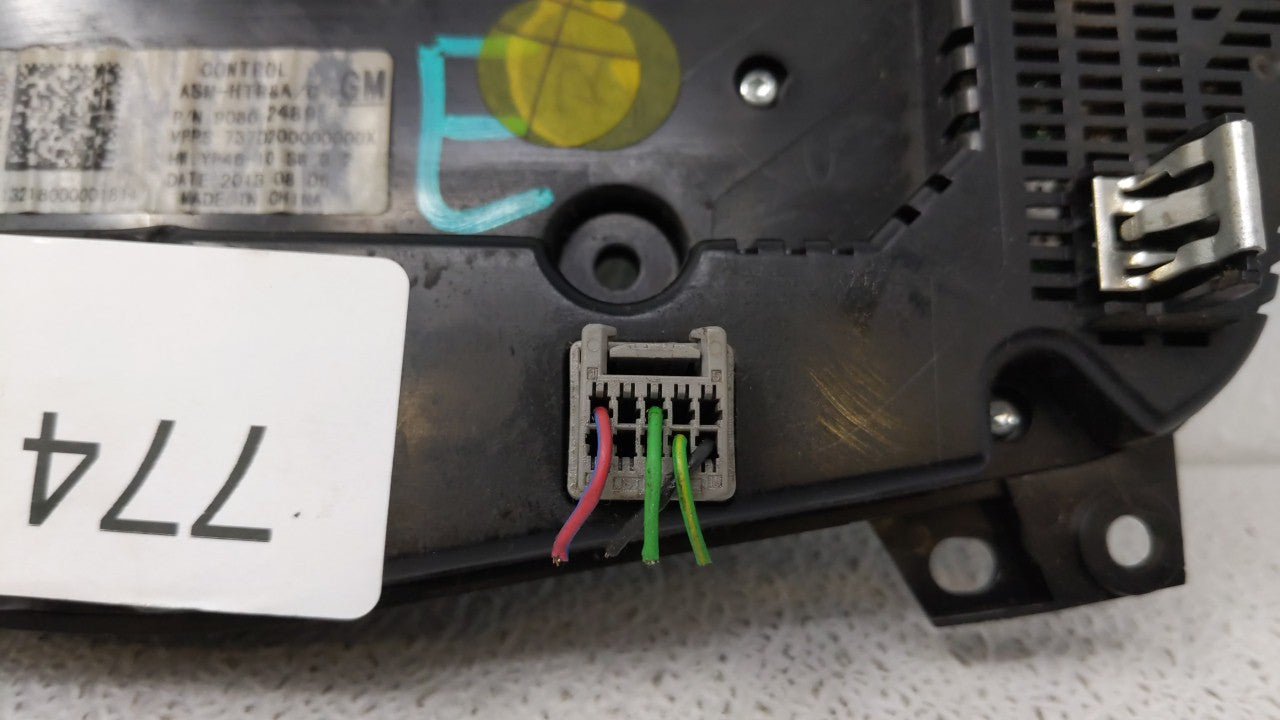 2014-2016 Buick Lacrosse Climate Control Module Temperature AC/Heater Replacement P/N:26679453 90802488 Fits Fits 2014 2015 