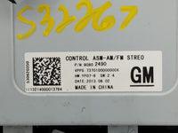 2014 Buick Lacrosse Radio AM FM Cd Player Receiver Replacement P/N:90802489 Fits OEM Used Auto Parts - Oemusedautoparts1.com