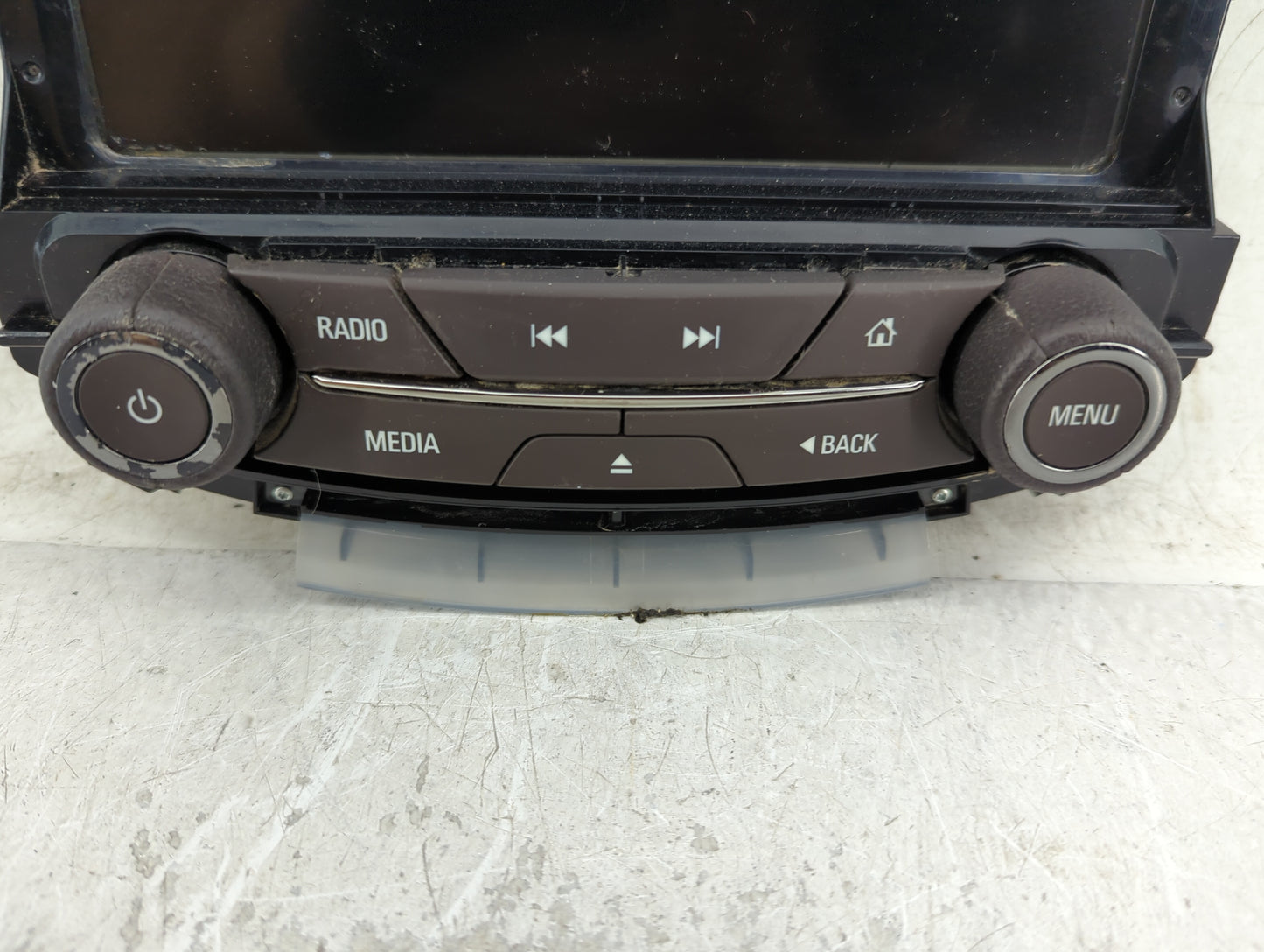 2014 Buick Lacrosse Radio AM FM Cd Player Receiver Replacement P/N:90923584 Fits OEM Used Auto Parts - Oemusedautoparts1.com