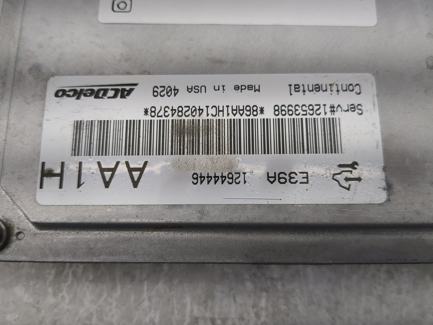 2013-2016 Buick Lacrosse PCM Engine Control Computer ECU ECM PCU OEM P/N:12653998 12644446, E39A Fits Fits 2013 2014 2015 20
