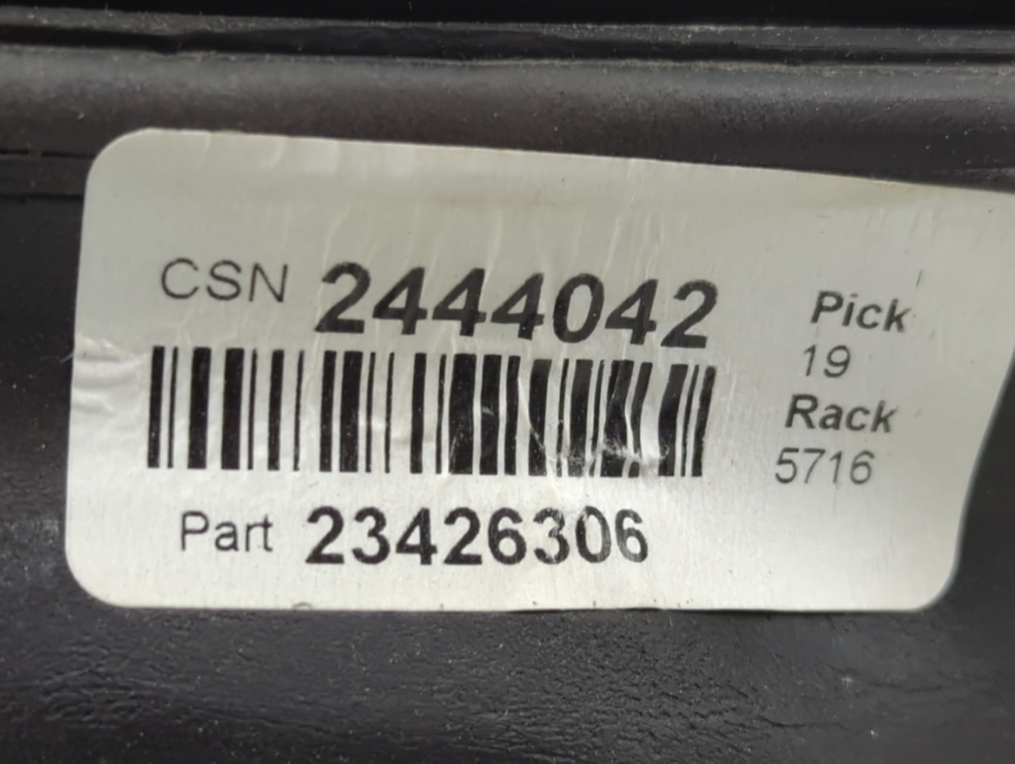 2014-2016 Buick Lacrosse Driver Left Side View Manual Door Mirror White - Oemusedautoparts1.com