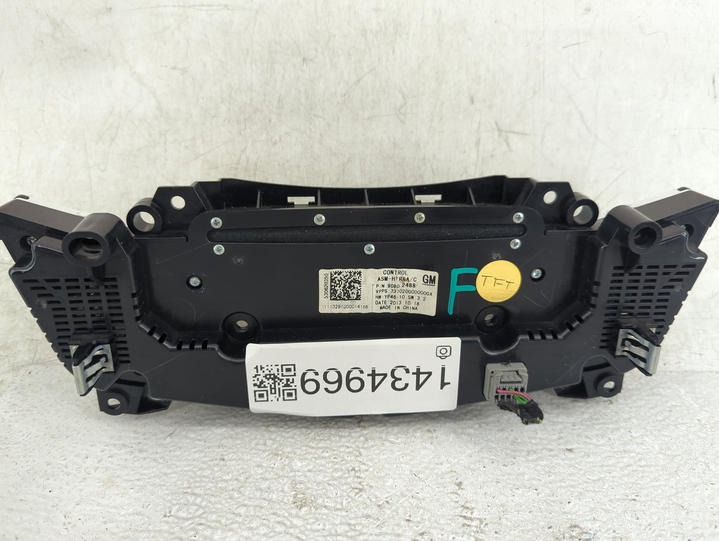 2014-2016 Buick Lacrosse Climate Control Module Temperature AC/Heater Replacement P/N:90802488 Fits Fits 2014 2015 2016 OEM 