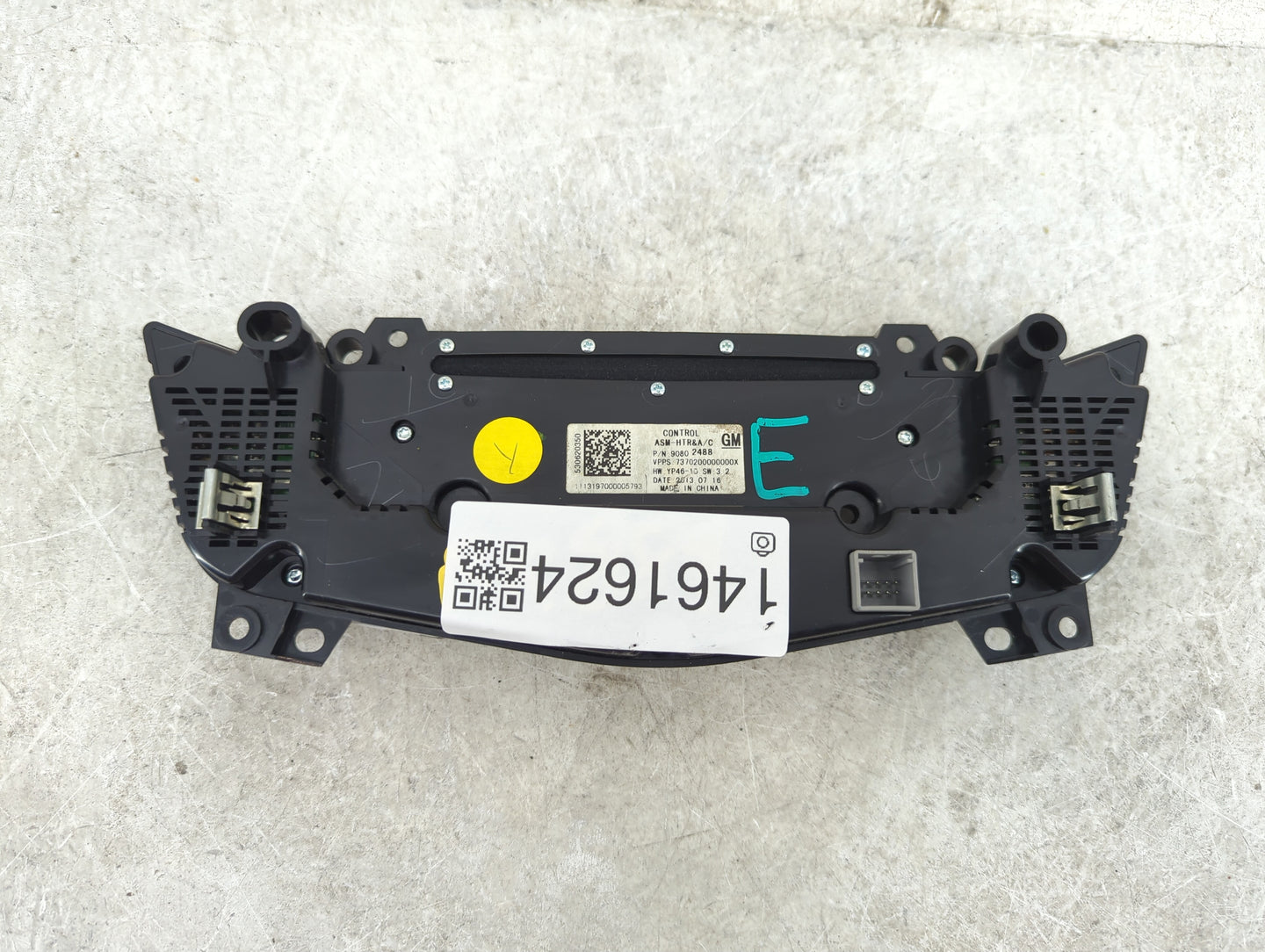 2014 Buick Lacrosse Climate Control Module Temperature AC/Heater Replacement P/N:90802488 Fits OEM Used Auto Parts - Oemused