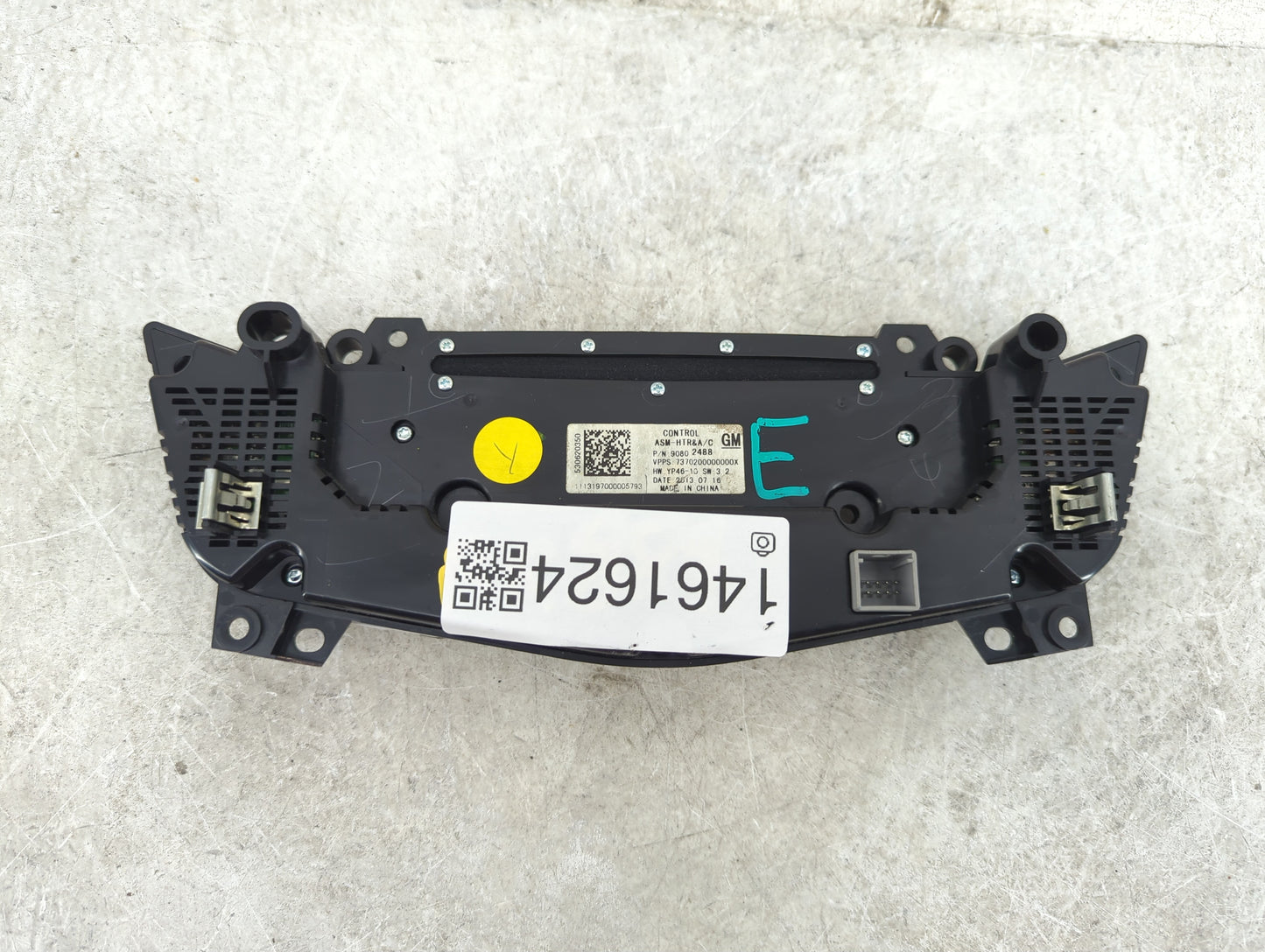 2014 Buick Lacrosse Climate Control Module Temperature AC/Heater Replacement P/N:90802488 Fits OEM Used Auto Parts - Oemused