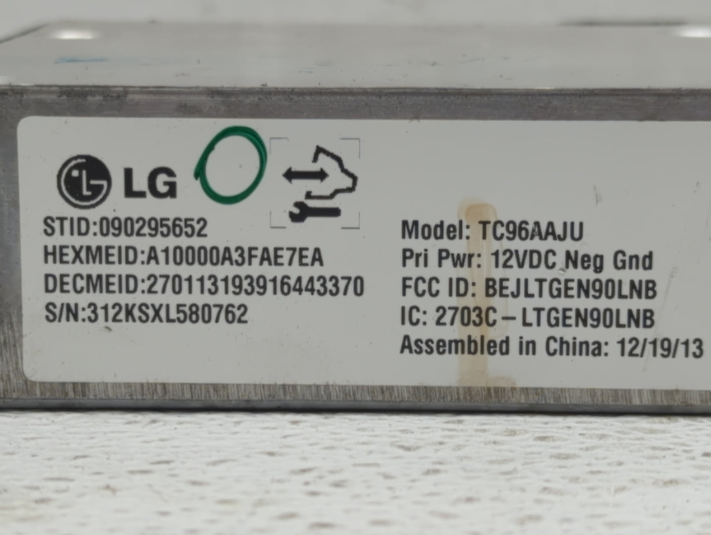 2014-2015 Buick Lacrosse Chassis Control Module Ccm Bcm Body Control - Oemusedautoparts1.com