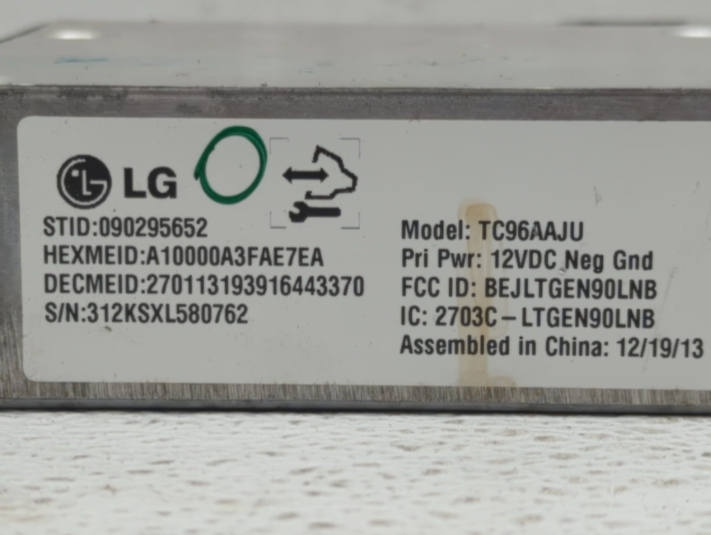 2014-2015 Buick Lacrosse Chassis Control Module Ccm Bcm Body Control - Oemusedautoparts1.com