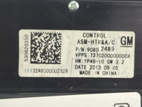 2014-2016 Buick Lacrosse Climate Control Module Temperature AC/Heater Replacement P/N:90802489 Fits Fits 2014 2015 2016 OEM 