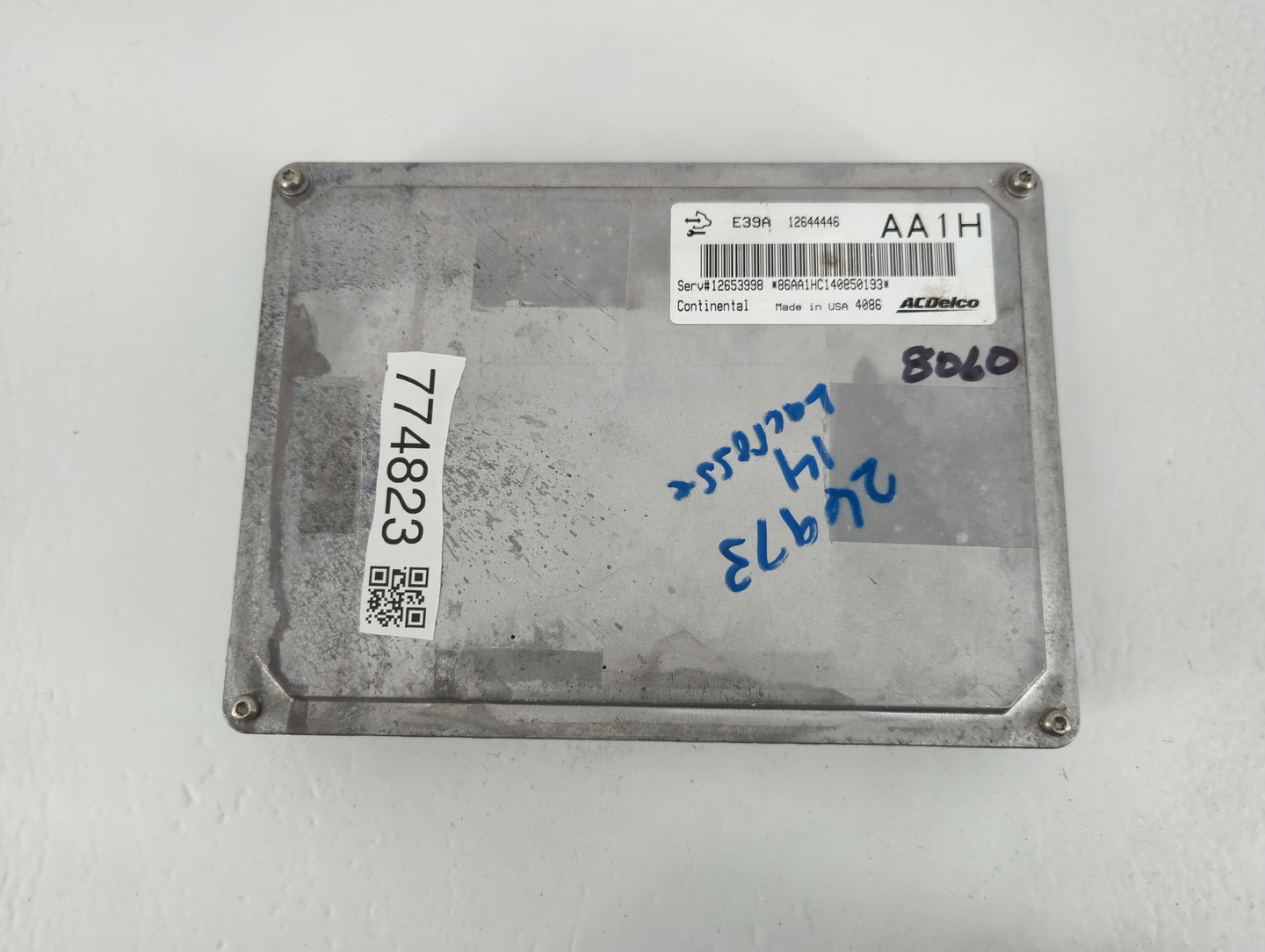 2013-2016 Buick Lacrosse PCM Engine Control Computer ECU ECM PCU OEM P/N:12653998 12644446 Fits Fits 2013 2014 2015 2016 OEM