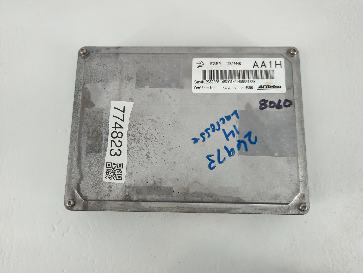 2013-2016 Buick Lacrosse PCM Engine Control Computer ECU ECM PCU OEM P/N:12653998 12644446 Fits Fits 2013 2014 2015 2016 OEM