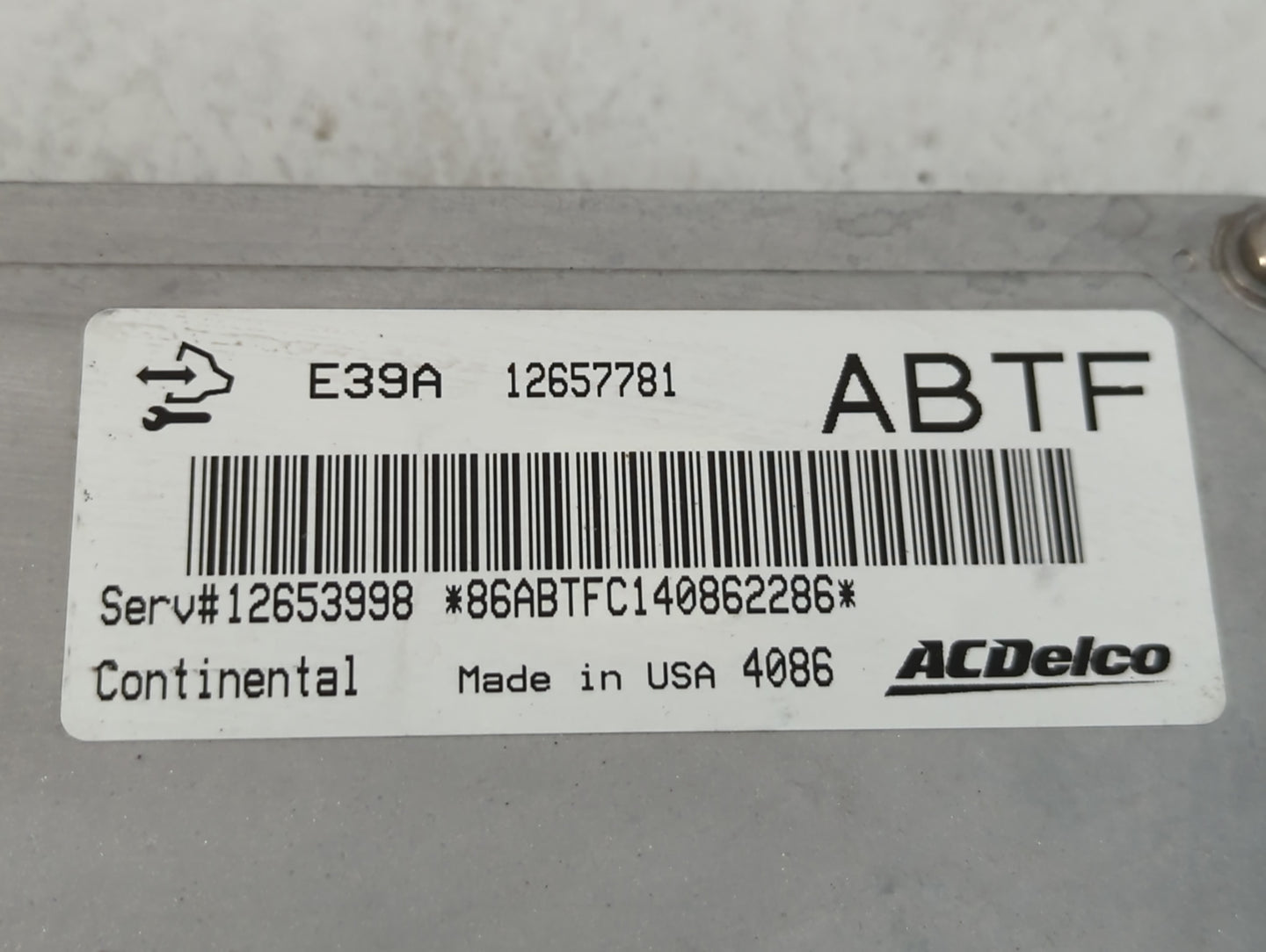 2013-2016 Buick Lacrosse PCM Engine Control Computer ECU ECM PCU OEM P/N:12657781 12653998 Fits Fits 2013 2014 2015 2016 OEM