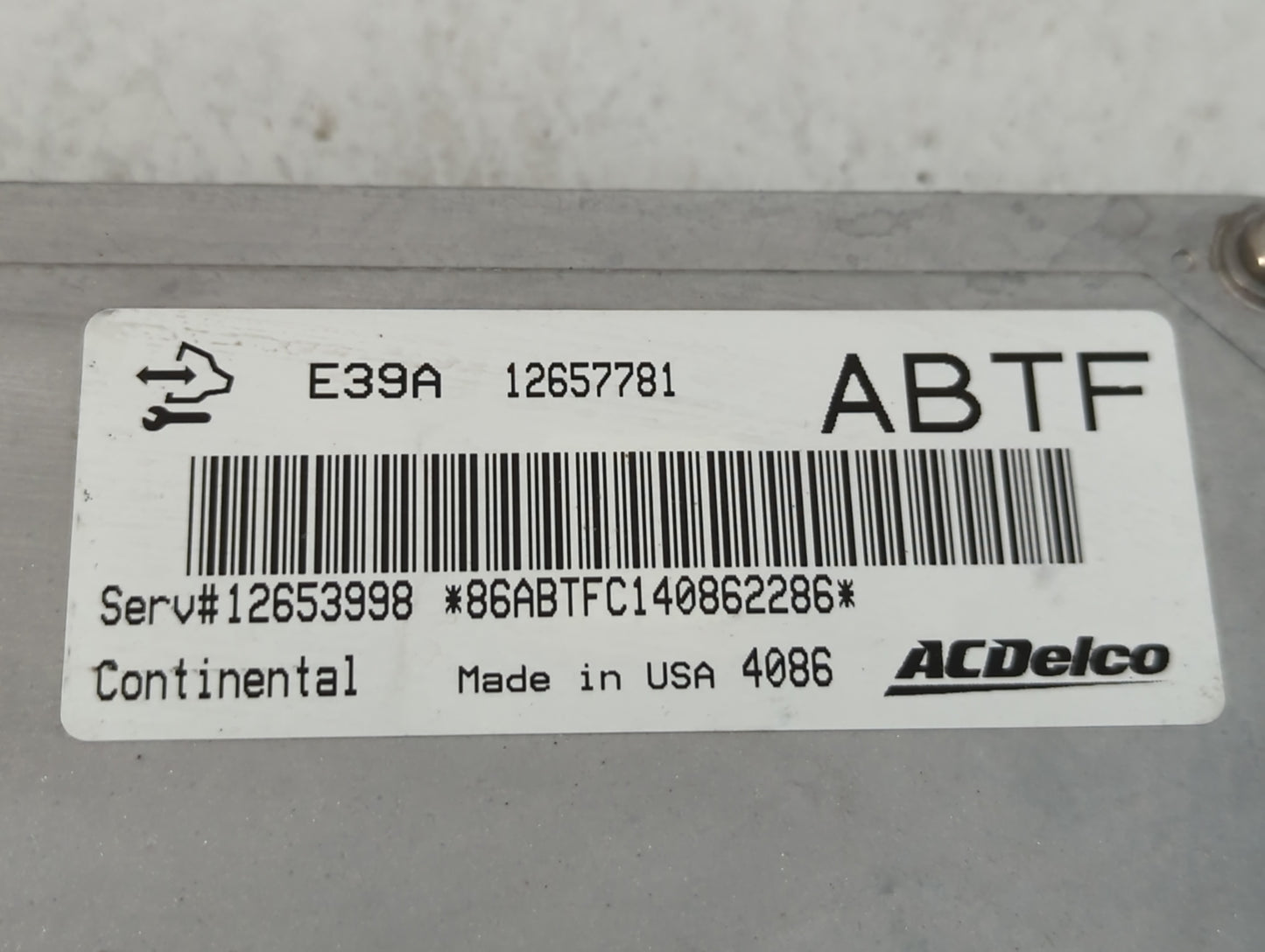 2013-2016 Buick Lacrosse PCM Engine Control Computer ECU ECM PCU OEM P/N:12657781 12653998 Fits Fits 2013 2014 2015 2016 OEM