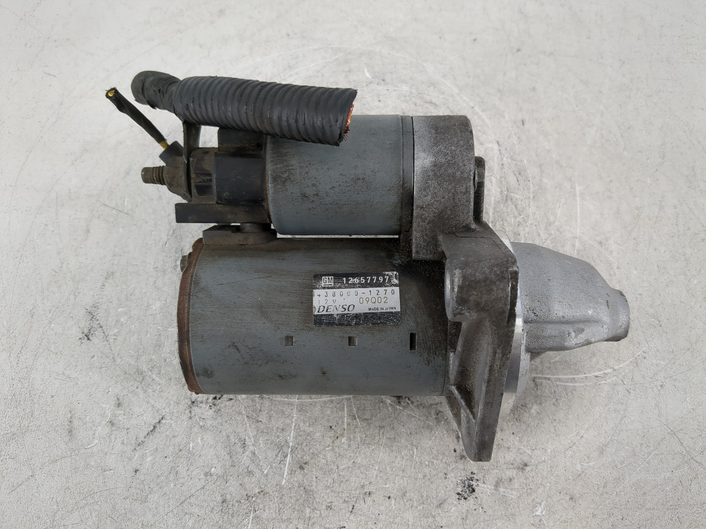 2014-2017 Buick Regal Car Starter Motor Solenoid OEM P/N:438000-1270 12657797 Fits OEM Used Auto Parts - Oemusedautoparts1.c