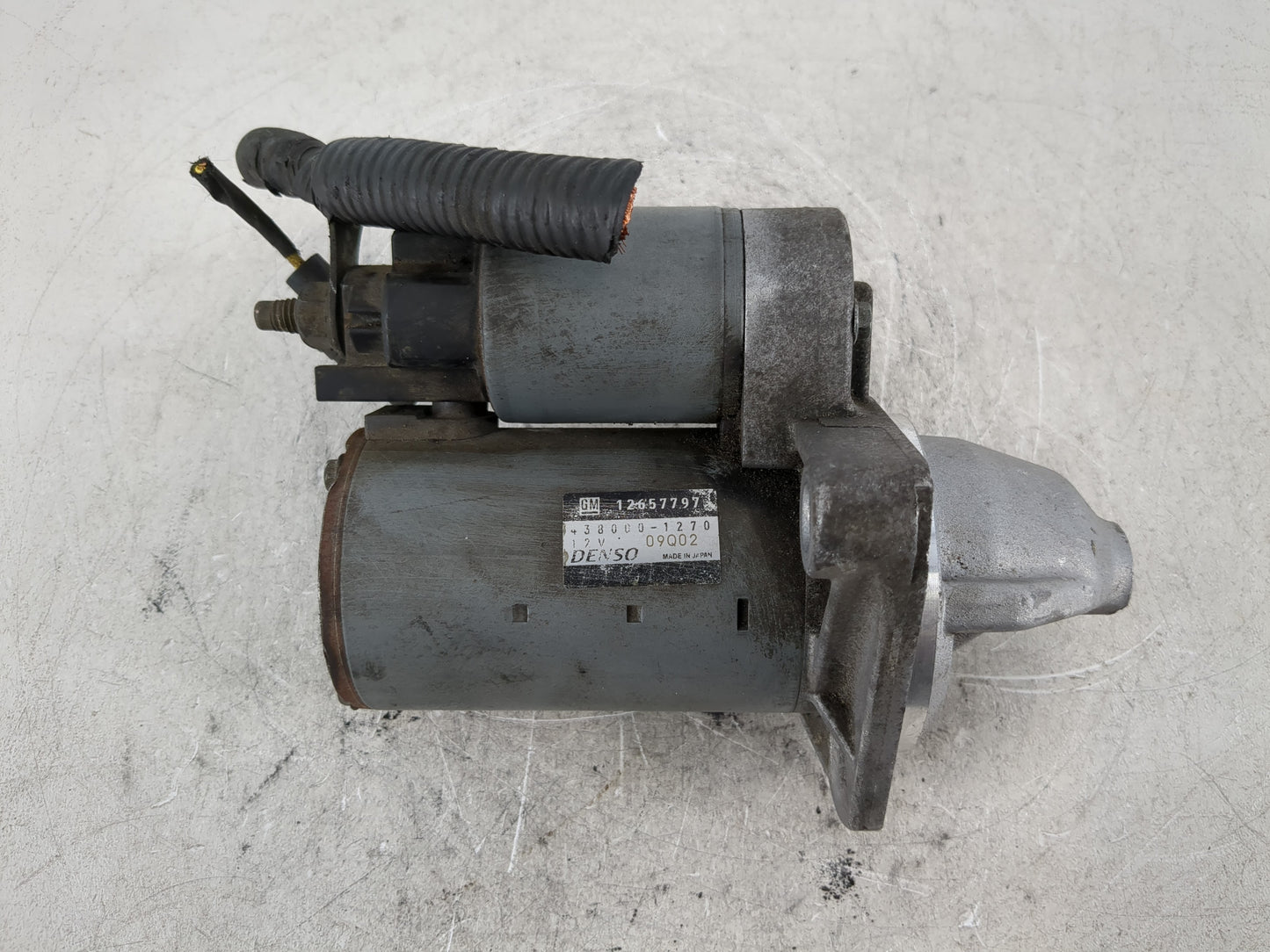 2014-2017 Buick Regal Car Starter Motor Solenoid OEM P/N:438000-1270 12657797 Fits OEM Used Auto Parts - Oemusedautoparts1.c