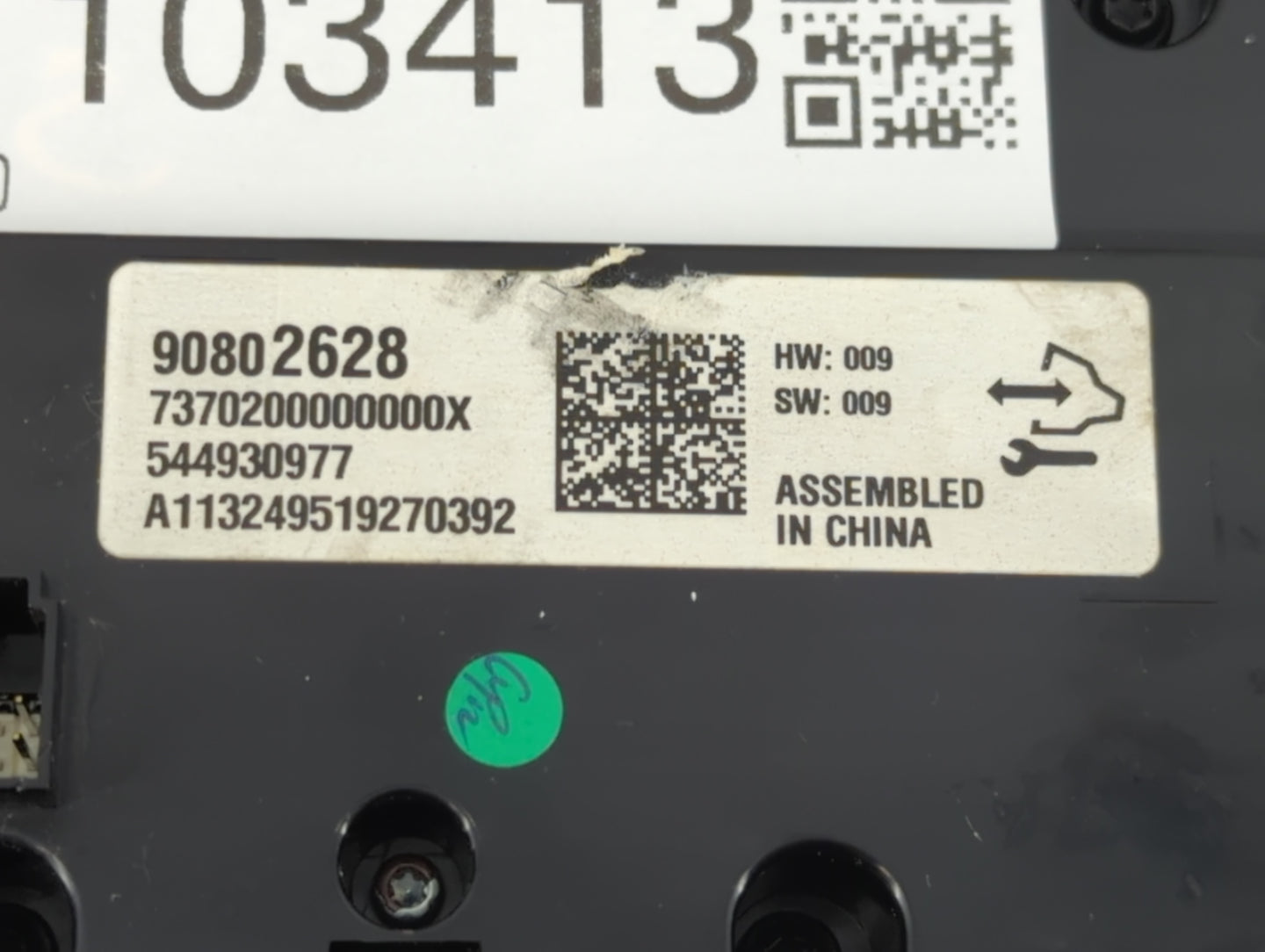 2014-2017 Buick Regal Climate Control Module Temperature AC/Heater Replacement P/N:90802628 Fits Fits 2014 2015 2017 OEM Use