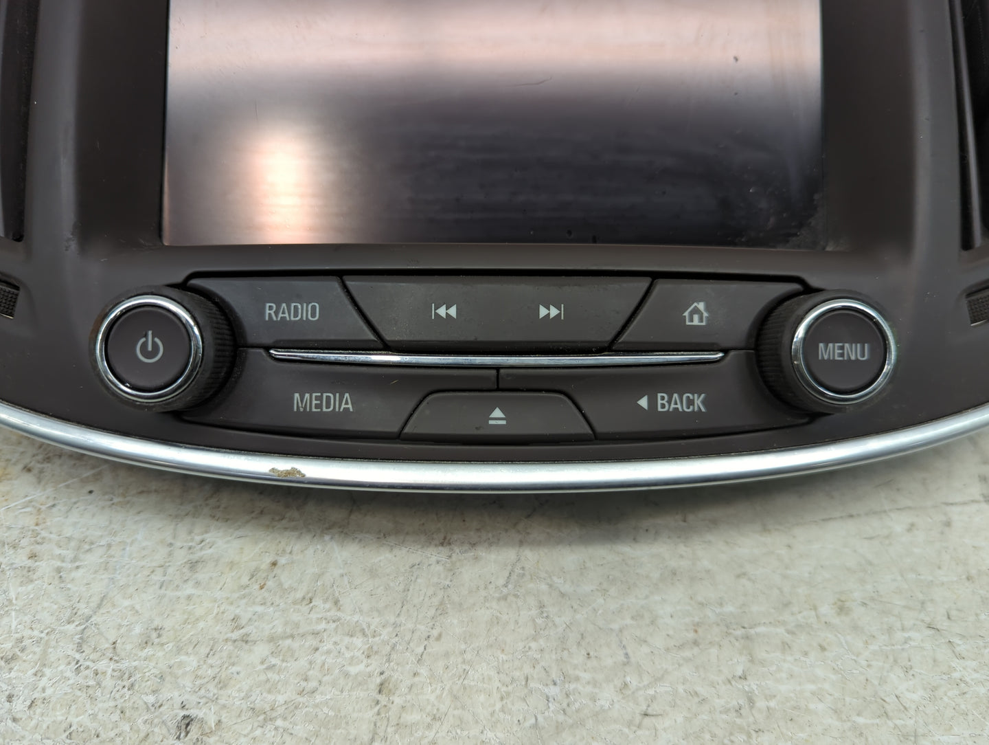 2014 Buick Regal Radio AM FM Cd Player Receiver Replacement P/N:90922184 Fits OEM Used Auto Parts - Oemusedautoparts1.com