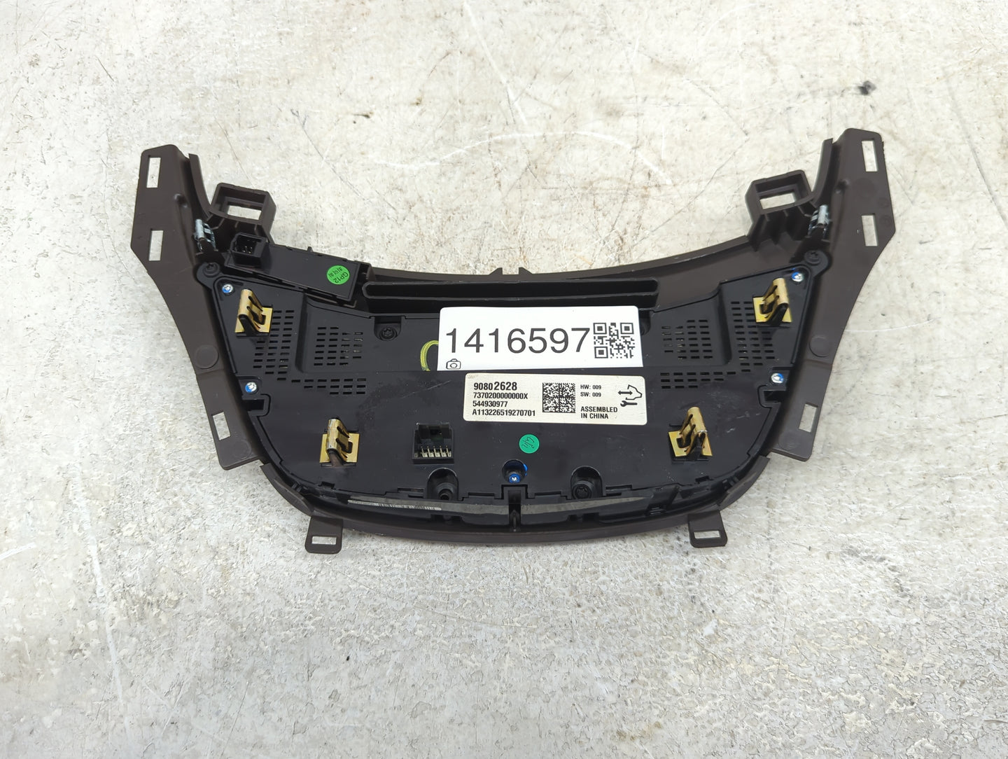 2014-2016 Buick Regal Climate Control Module Temperature AC/Heater Replacement P/N:544930977 90802628 Fits Fits 2014 2015 20