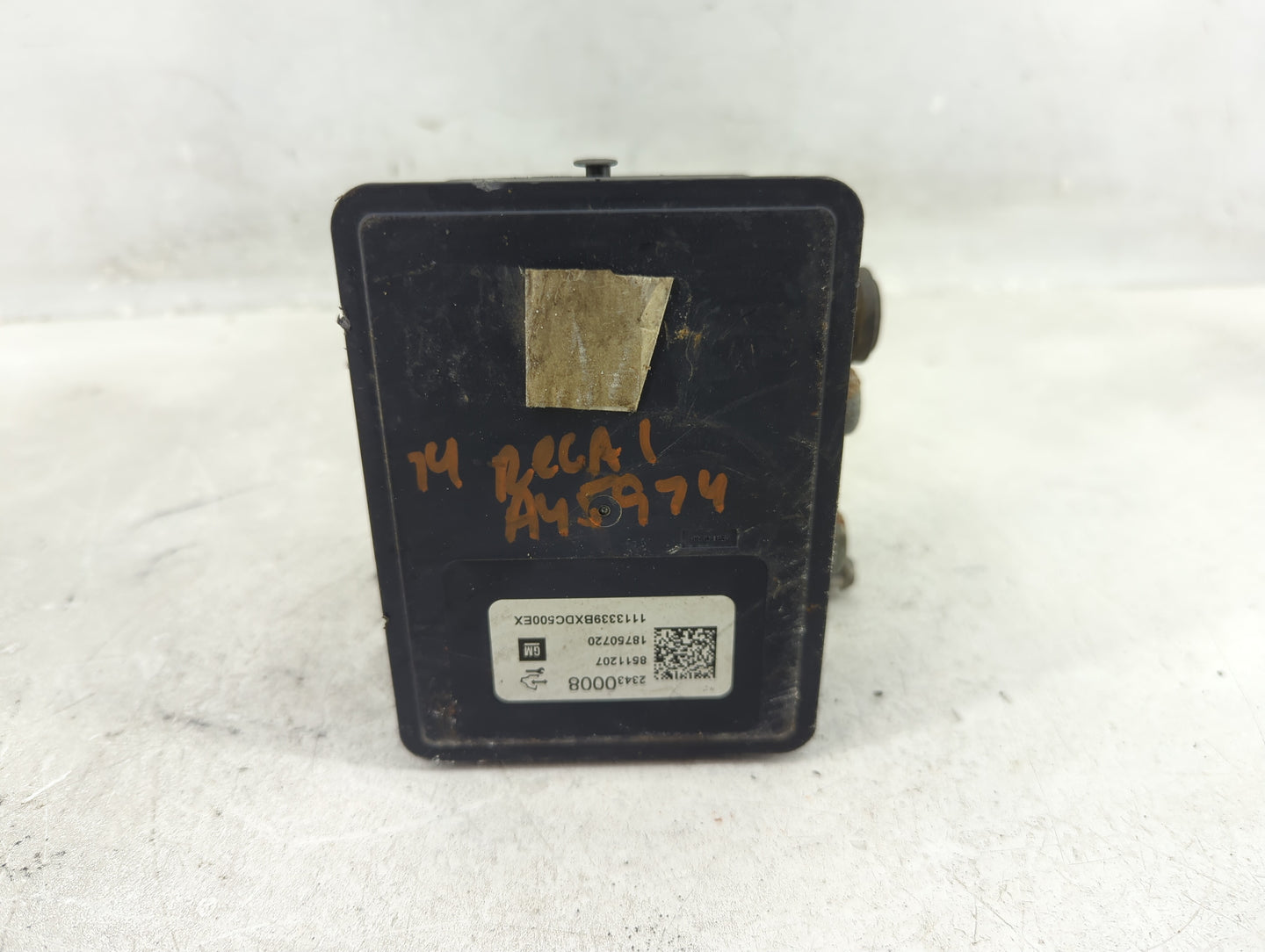 2014-2015 Buick Regal ABS Pump Control Module Replacement P/N:23430470 2459800000000X, 122505659 Fits Fits 2014 2015 OEM Use