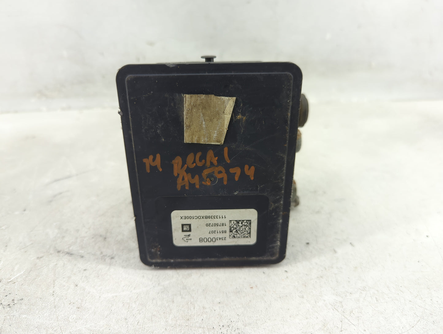 2014-2015 Buick Regal ABS Pump Control Module Replacement P/N:23430470 2459800000000X, 122505659 Fits Fits 2014 2015 OEM Use