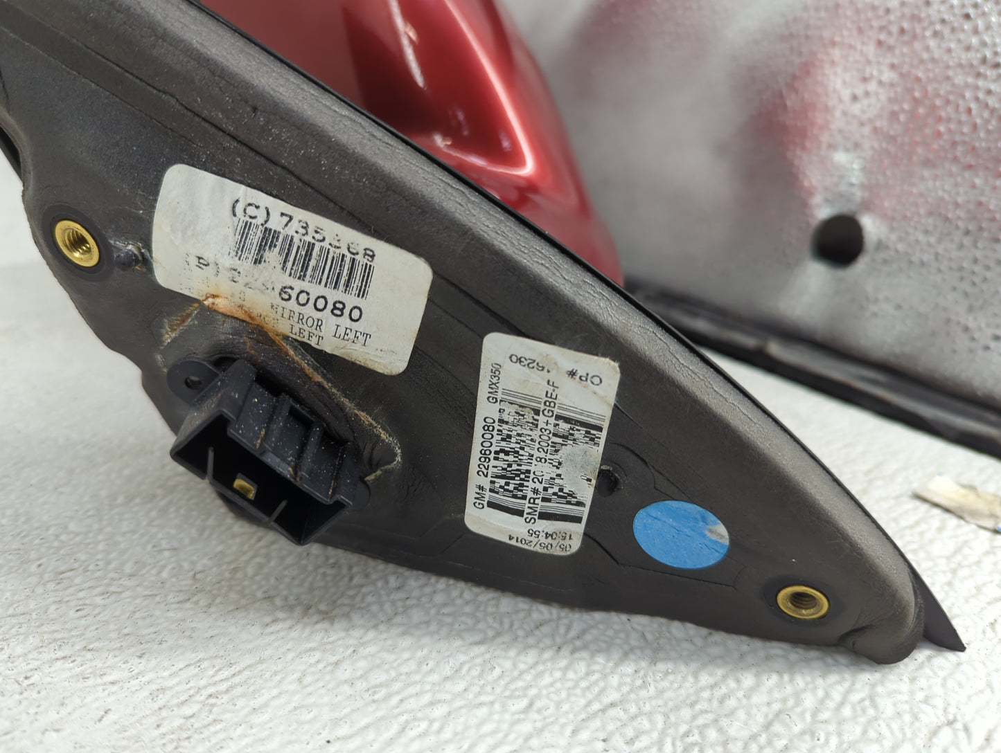 2012-2017 Buick Regal Driver Side View Mirror - Left Door Mirror OEM Used - Oemusedautoparts1.com