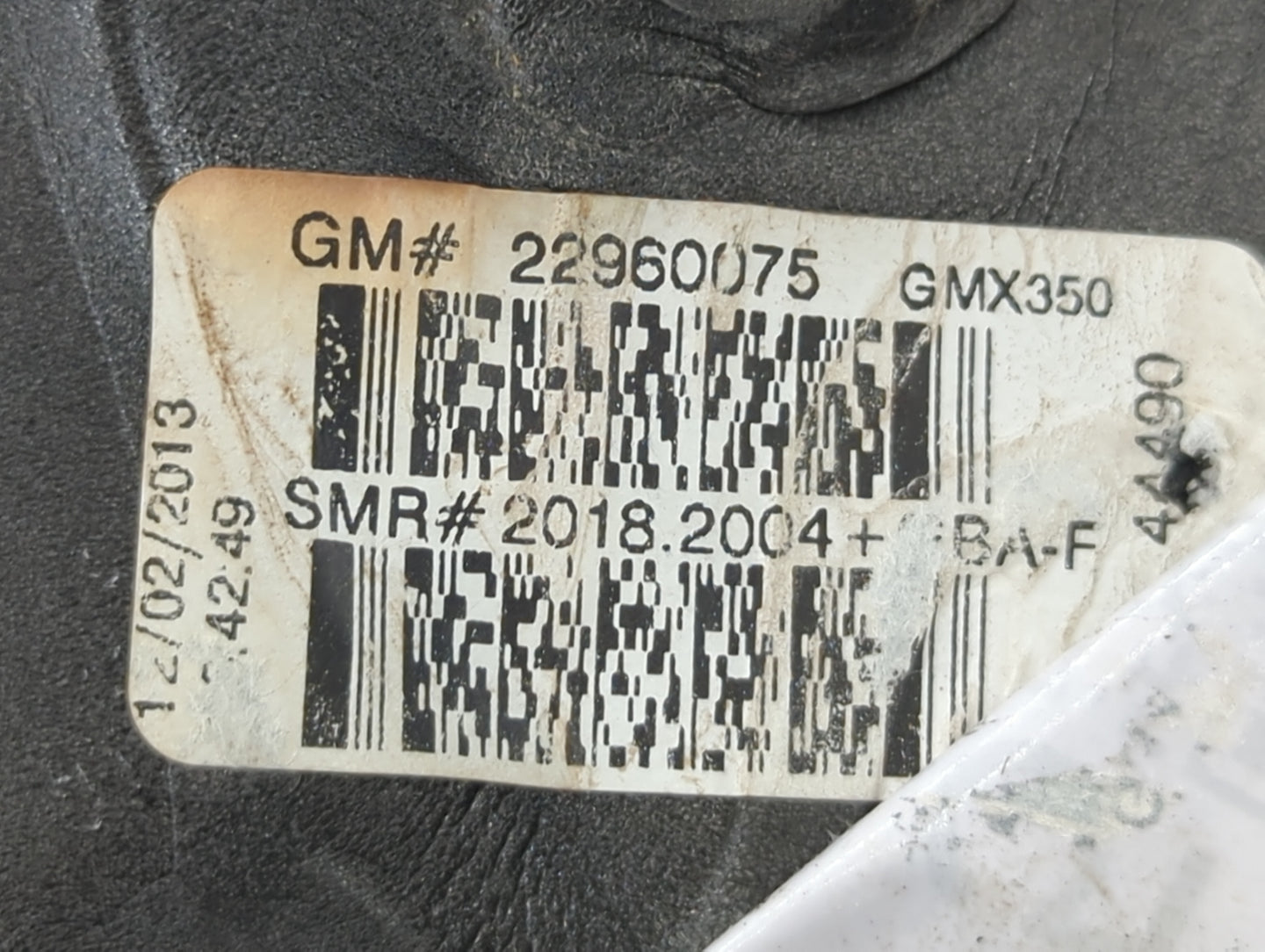 2012-2017 Buick Regal Passenger Side View Mirror - Right Door Mirror OEM Used - Oemusedautoparts1.com