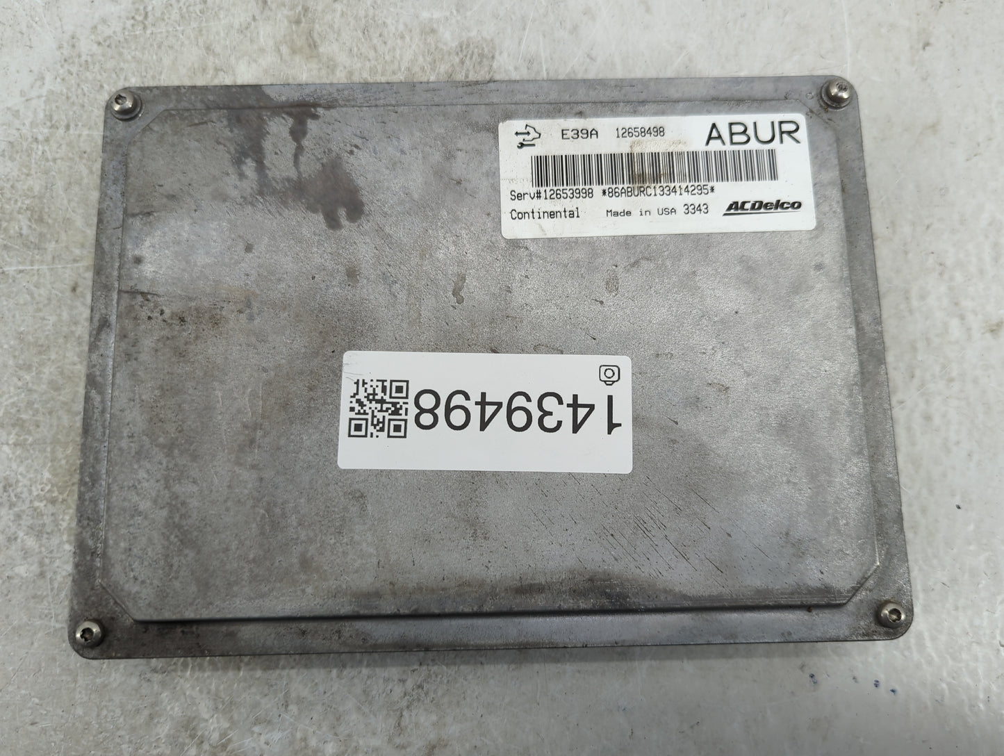 2013-2016 Buick Regal PCM Engine Control Computer ECU ECM PCU OEM P/N:12658498 12653998 Fits Fits 2013 2014 2015 2016 OEM Us