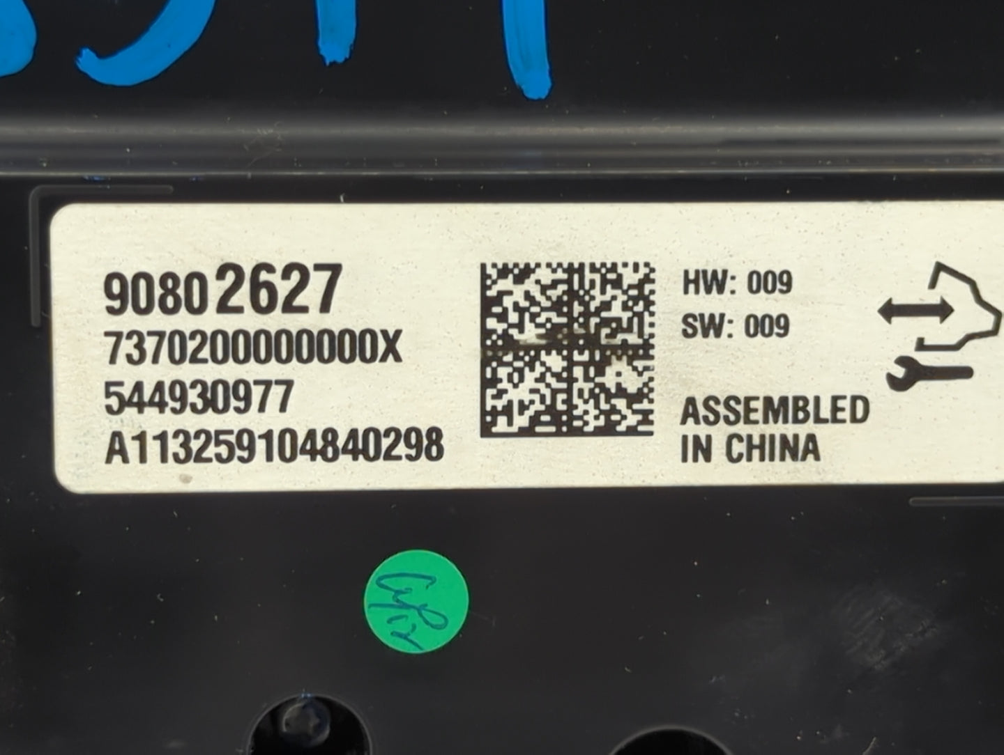 2014-2015 Buick Regal Climate Control Module Temperature AC/Heater Replacement P/N:90802627 7370200000000X Fits Fits 2014 20