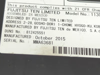 2014 Buick Regal Radio AM FM Cd Player Receiver Replacement P/N:13594481 113000-6260B101, 06A15627064AE Fits Fits 2015 OEM U