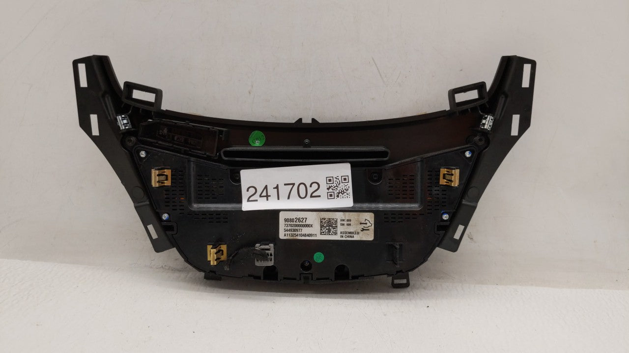 2014-2015 Buick Regal Climate Control Module Temperature AC/Heater Replacement P/N:90802627 Fits Fits 2014 2015 OEM Used Aut