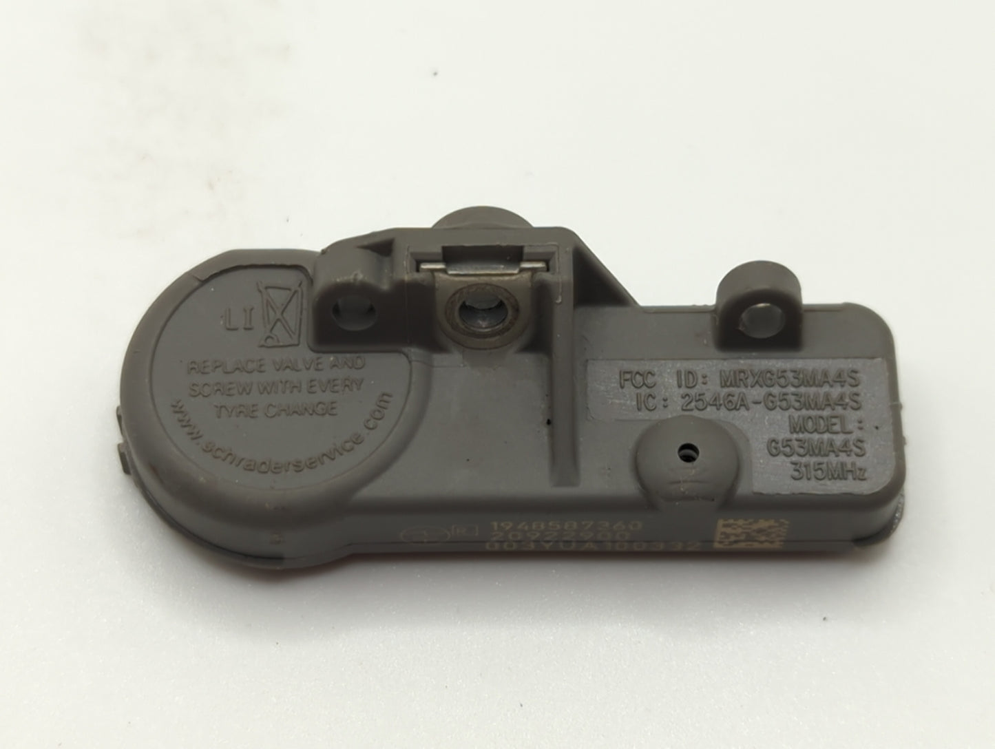 2014 Buick Regal Tire Pressure Monitoring System Sensor Tpms - Oemusedautoparts1.com