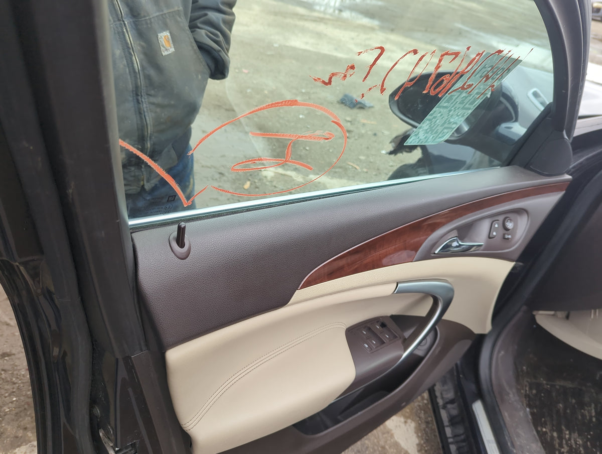 2014 Buick Regal Front Left Driver Interior Door Panel Trim - Oemusedautoparts1.com