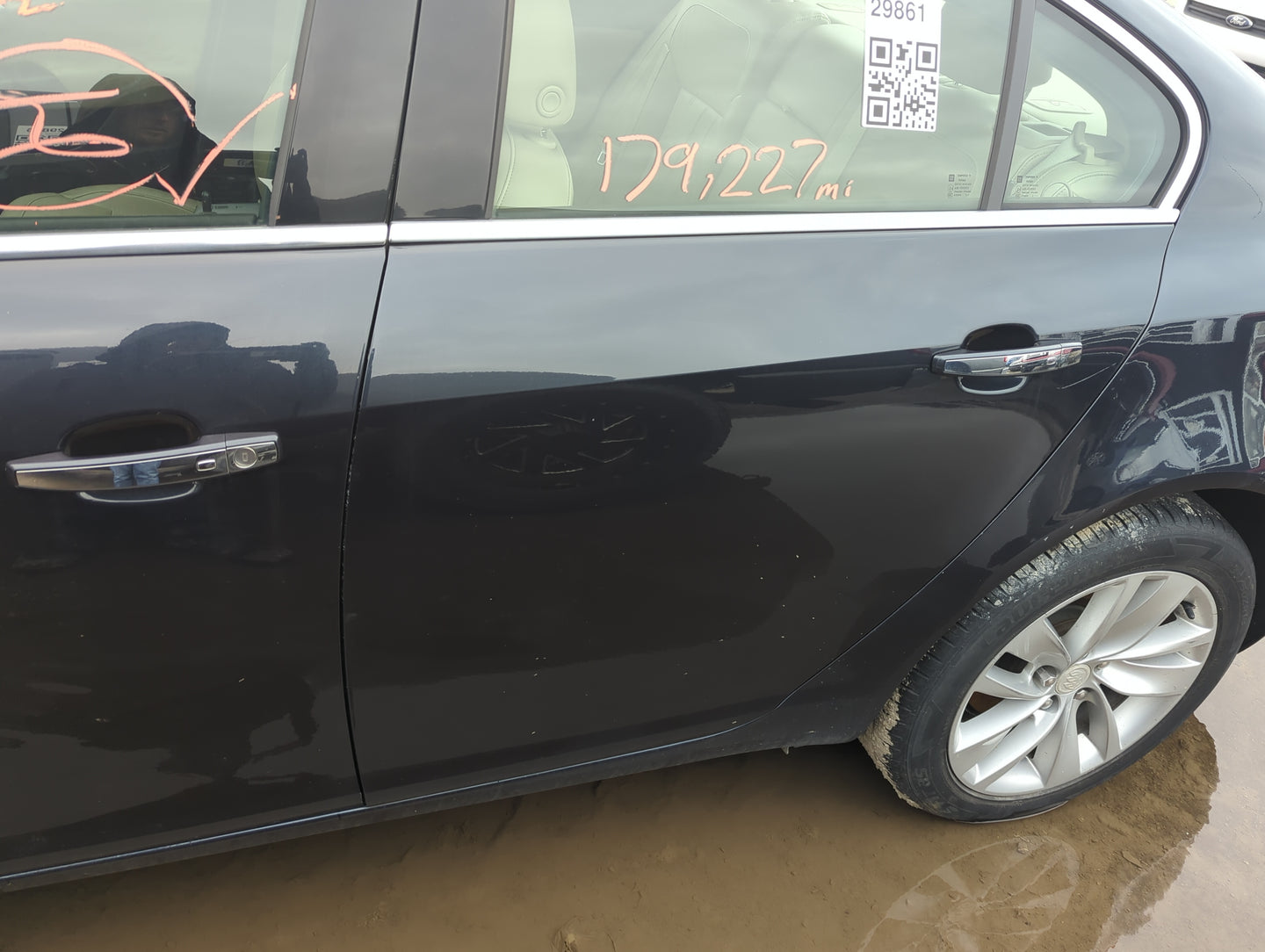 2011-2017 Buick Regal Driver Rear Door Oem - Oemusedautoparts1.com