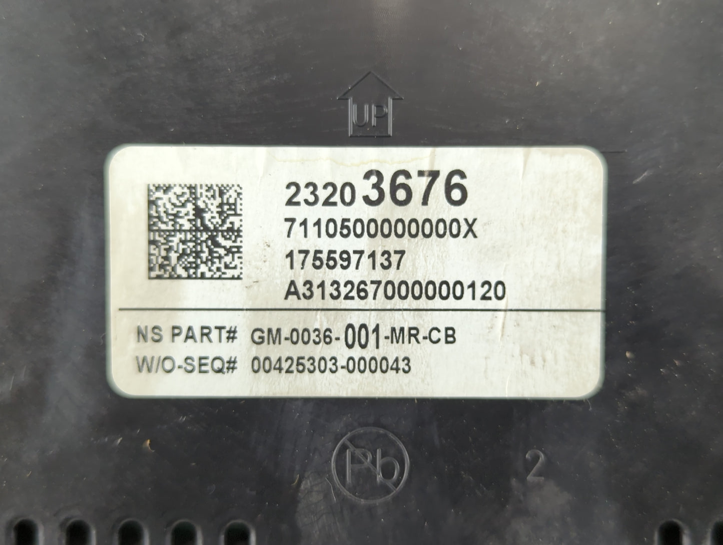 2014 Buick Regal Instrument Cluster Speedometer Gauges P/N:23203676 Fits OEM Used Auto Parts - Oemusedautoparts1.com