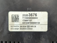 2014 Buick Regal Instrument Cluster Speedometer Gauges P/N:23203676 Fits OEM Used Auto Parts - Oemusedautoparts1.com