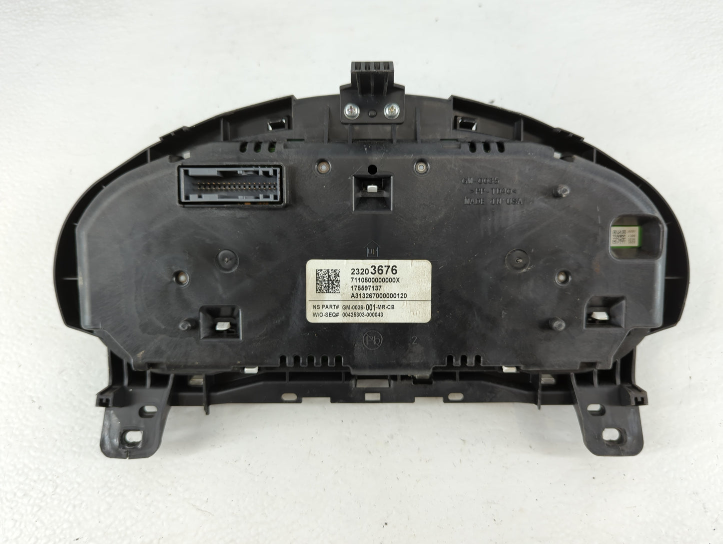 2014 Buick Regal Instrument Cluster Speedometer Gauges P/N:23203676 Fits OEM Used Auto Parts - Oemusedautoparts1.com