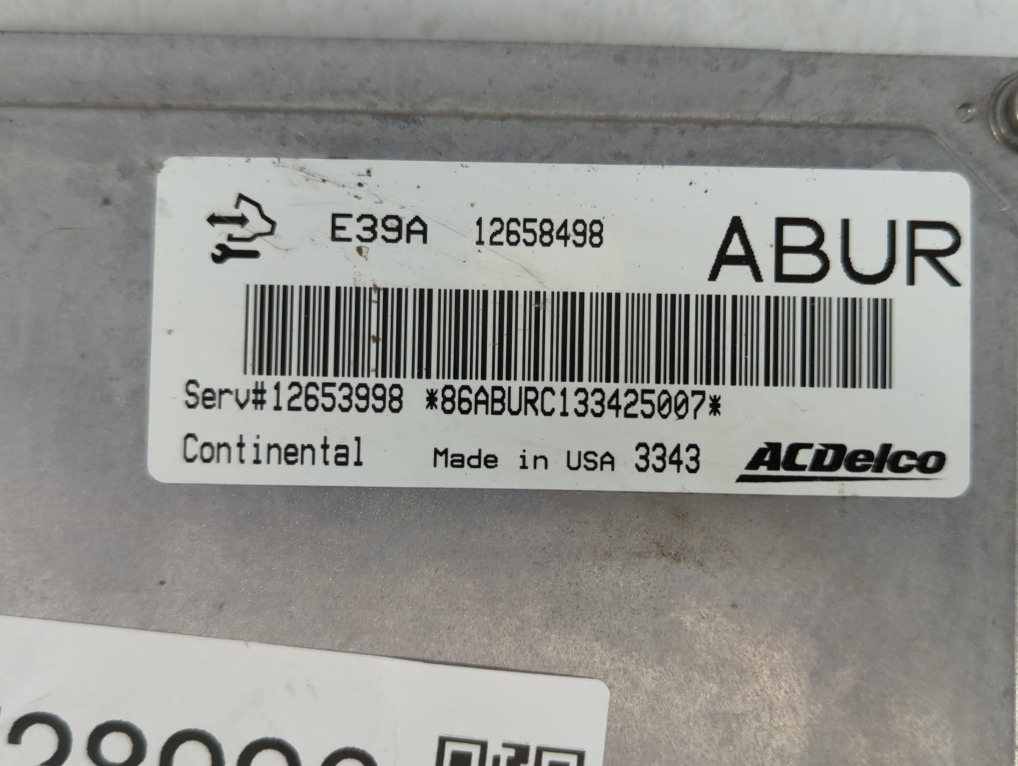 2013-2016 Buick Regal PCM Engine Control Computer ECU ECM PCU OEM P/N:12658498 E39A Fits Fits 2013 2014 2015 2016 OEM Used A
